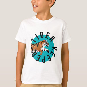 T-shirt T est pour le gardien de tigre