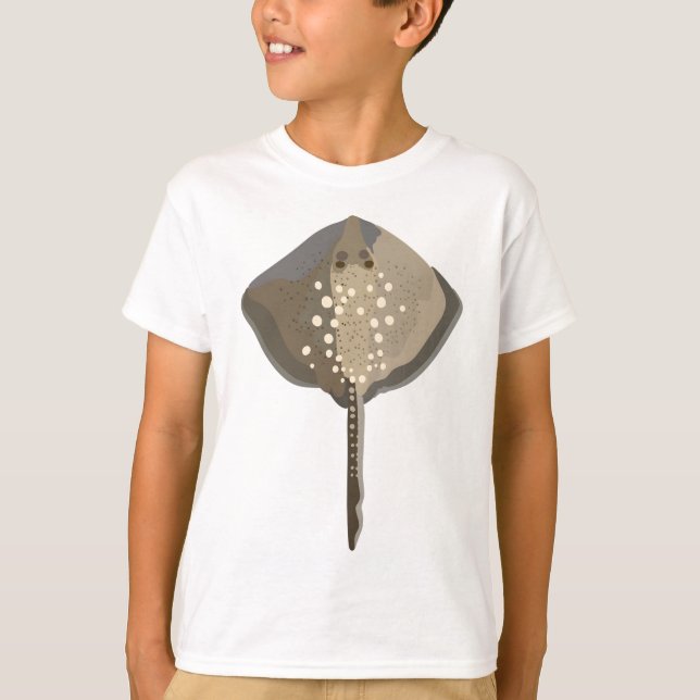 T-shirt T est pour Thornback Ray (Devant)