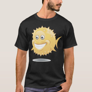 T-shirt T-Merde vivante d'edun noir avec l'icône d'OpenBS