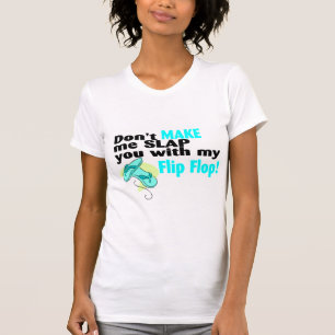 T-shirt T ne m'incitent pas à vous gifler avec ma bascule