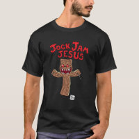 T noir des hommes de crucifixion de Jésus de