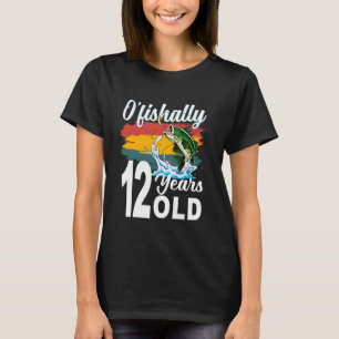 T-shirt T pour garçon de 12 ans qui fête son anniversaire