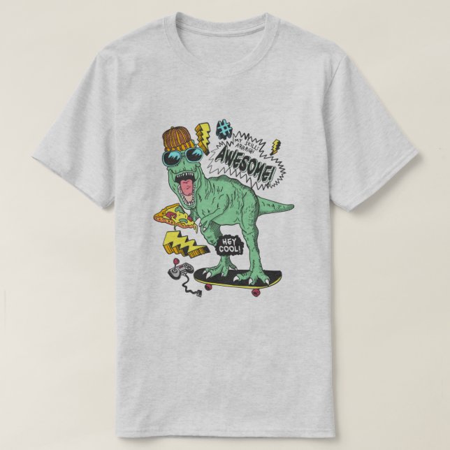 T-shirt T-Rex (Design devant)
