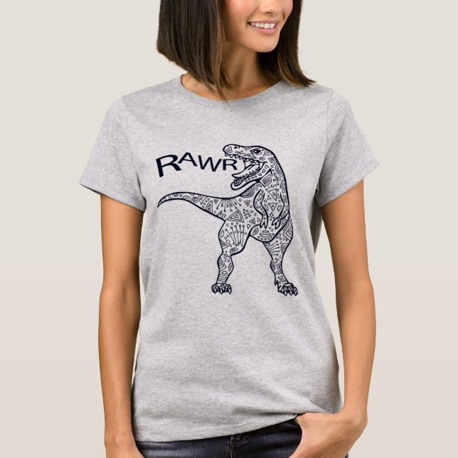 T-shirt T-Rex #1 (Devant)