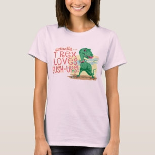 T-shirt T Rex Aime Les Pousses
