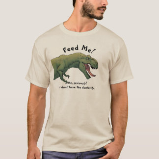 T-shirt T-Rex Dinosaur Me nourrir Hommes