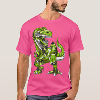 T-shirt T-Rex Dinosaur Robot Futuriste Science Fiction Bo