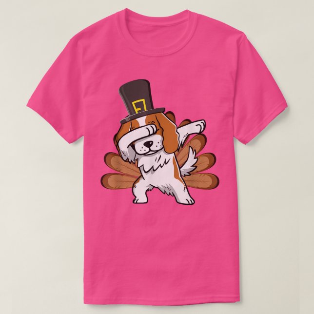 T-shirt T-Rex Dinosaur Turquie Buddy Pilgrim Casquette drô (Design devant)