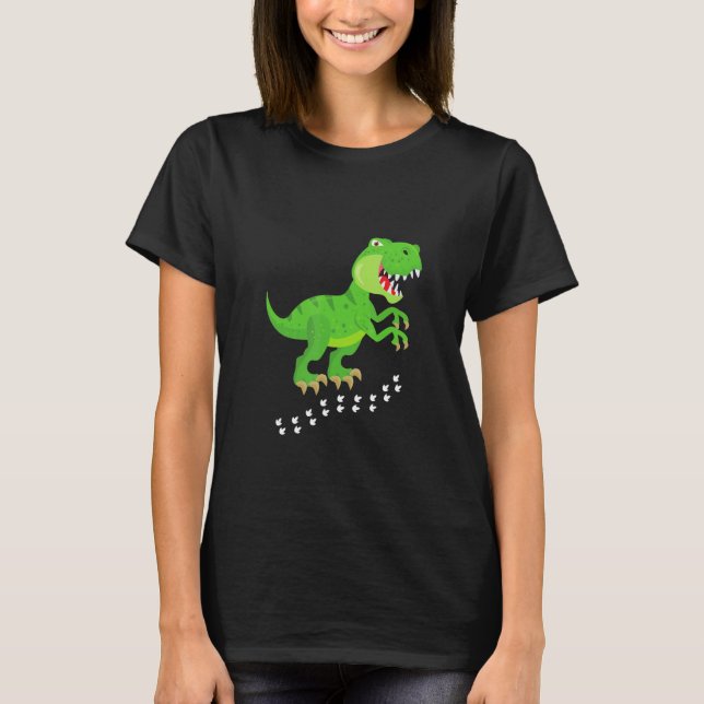 T-shirt T REX Dinosaurs Kids Fun (Devant)