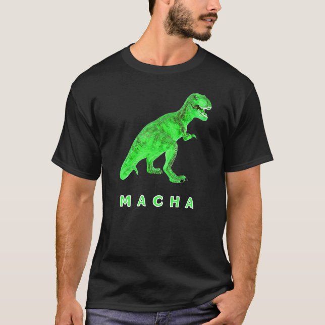 T-shirt T Rex Macha Caveman (Devant)