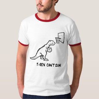 T-shirt T-Rex ne peut pas tremper - customisé