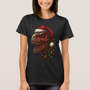 T-shirt T-Rex Père Noël Dinosaur Noël