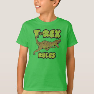 T - Shirt T-Rex-Regeln
