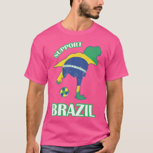 T-shirt T-Rex Support Jersey 2018 Brésil maillot de footba