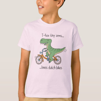 T-shirt T-Rex tiny arms: Dutch Bikes