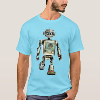 T-shirt T robot des années 1960.