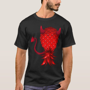 T-shirt T-Shi De La Corne Diable De L'Ananas