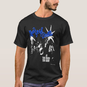 T-shirt T-Shir de New York Doll's (Blue) Trop Tôt