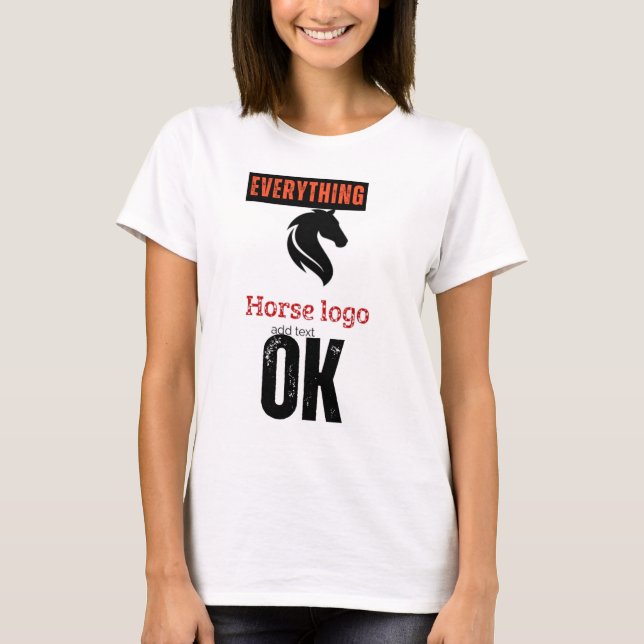 T-shirt "T-shirt à col rigide Unisex - Durable Com (Devant)