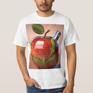 T-shirt "T-Shirt à motif de tatouage d'aile futuriste – Ar