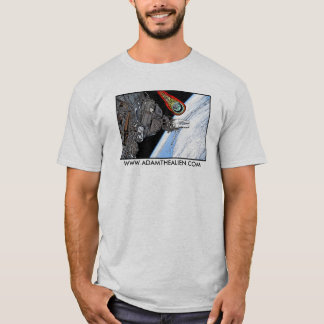 T-shirt T-shirt, astronaute invisible
