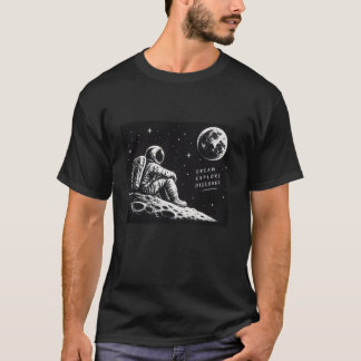 T-shirt T shirt avec astronaute