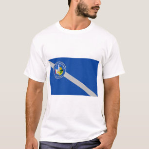 T-shirt T Shirt avec Drapeau de Las Vegas, USA
