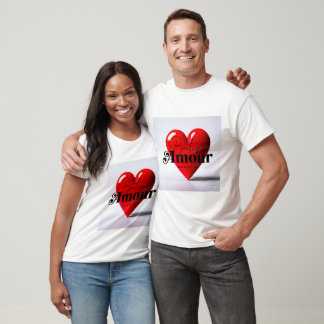 T-SHIRT T SHIRT BOUTIQUE AMOR FRANELA 