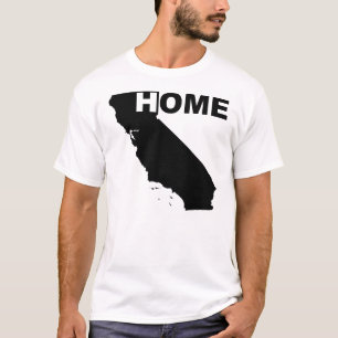 T-shirt T Shirt Californie Maison Loin De Chez Soi