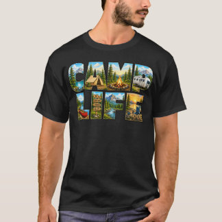 T-shirt T shirt Camp Life