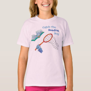 T-shirt T-Shirt-Catch Le Bug De Lecture