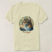 T-Shirt, Chat norvégien