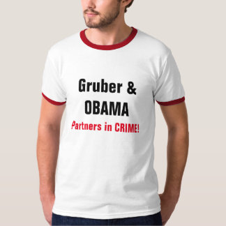 T-shirt T-SHIRT_ CHIC "Gruber et OBAMA "
