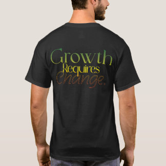 T-shirt "T-Shirt Citation Motivante – La Croissance Nécess