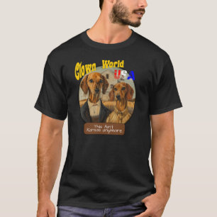 T-shirt T-shirt, Clown World USA, par Dead Head Fred