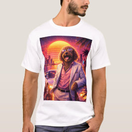 T-shirt T Shirt Cockapoo Rétro Style Années 80