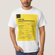 "T-shirt Cool Guy Facts : Découvrez T fascinant"