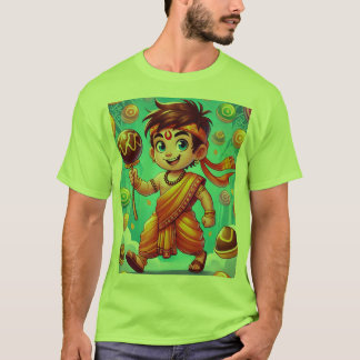 T-shirt "T-shirt de dessin héroïque Chhota Bheem pour enfa