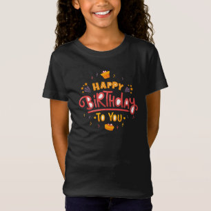 T-Shirt "T-shirt de joyeux anniversaire pour enfants – Cél