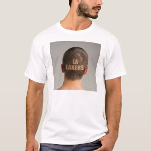 T-shirt T-shirt de la tête rasée pour hommes LA La