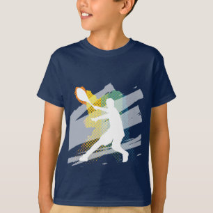 T-shirt T Shirt de tennis fou pour garçons