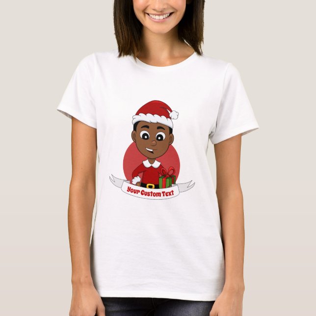 T-shirt T-Shirt, dessin animé de Noël (Devant)