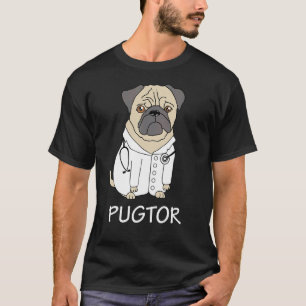T-shirt T Shirt Dr Pug Drôle Chien De Compagnie Vétérinair