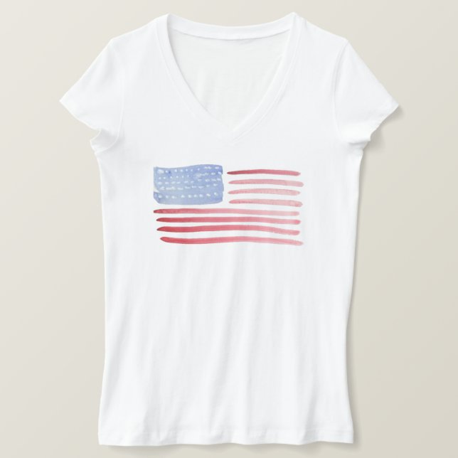 T-shirt T-Shirt, Drapeau américain (Design devant)