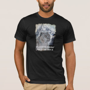 T-shirt T-Shirt, espèce en voie de disparition du léopard