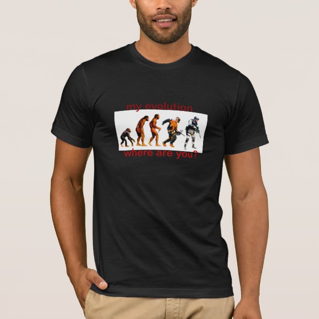 T-shirt T-shirt, évolution (Devant)
