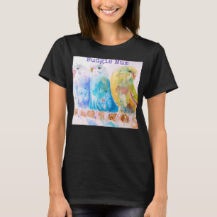 T-shirt T Shirt Femme Perruche Maman Budgétaire