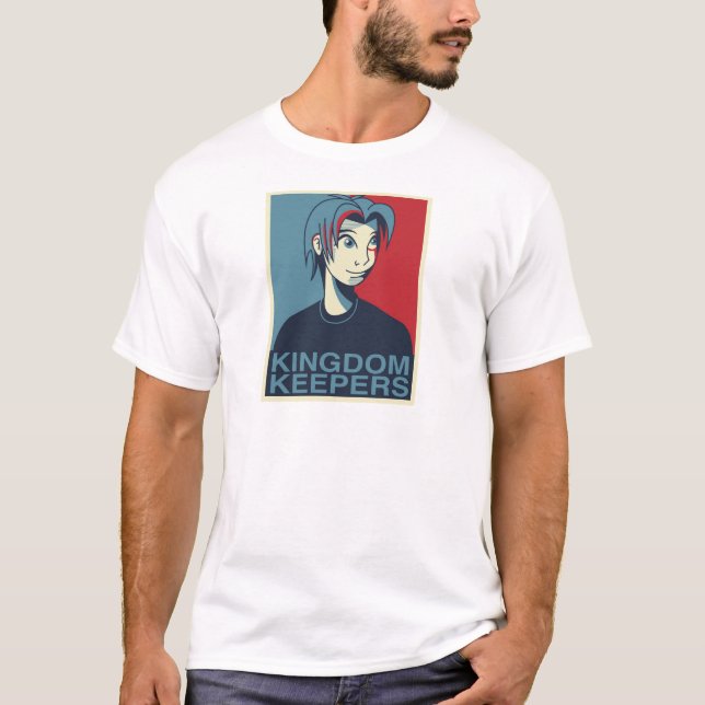 T-shirt T-shirt-Finn stylisé de gardiens de royaume (Devant)