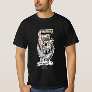 T-shirt t shirt homme avec un design artistuc