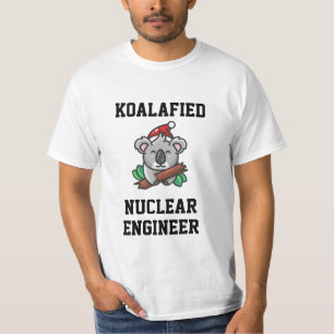 T-shirt T-Shirt, ingénieur nucléaire Koalafied